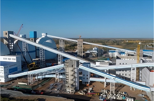 Variateurs de fréquence INVT GD5000 et GD350A pour les systèmes de convoyeurs dans une usine de préparation du charbon au Shaanxi