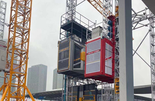 Application of Goodrive300-29 VFD in Construction Elevator