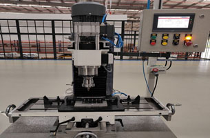 INVT Solution for Table Top Drilling Machine with Servo Positioning
