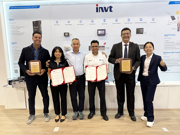 INVT and Mytec Forge Strategic Partnership at Mexico Energy Expo, Elevating Service Capabilities