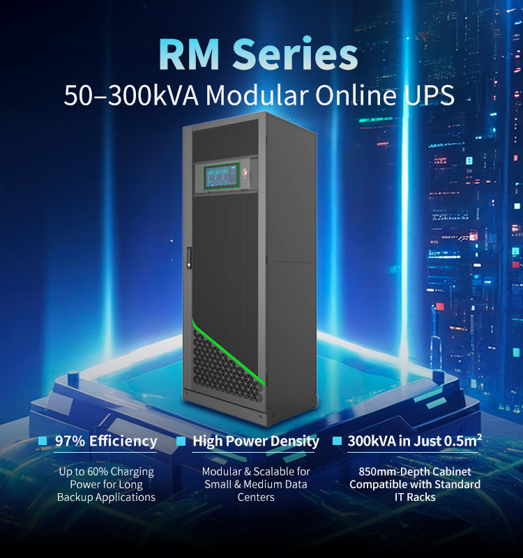 RM Series 50~300kVA Modular Online UPS
