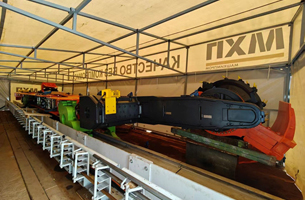 INVT GD1000 VFD for Coal Shearer Application in Underground Mining Industry