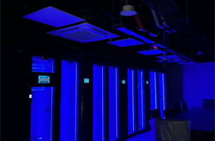 INVT iWit Single-Row Modular Data Center for Office Building in Malaysia